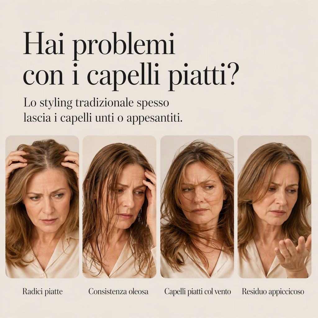 🍑💨 50% DI SCONTO! Spray Volumizzante e Fissante al Profumo di Pesca – Formula leggera per volume naturale e tenuta duratura. Fragranza fresca di pesca – capelli fini pieni e freschi tutto il giorno!