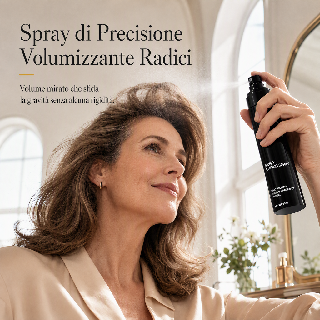 🍑💨 50% DI SCONTO! Spray Volumizzante e Fissante al Profumo di Pesca – Formula leggera per volume naturale e tenuta duratura. Fragranza fresca di pesca – capelli fini pieni e freschi tutto il giorno!