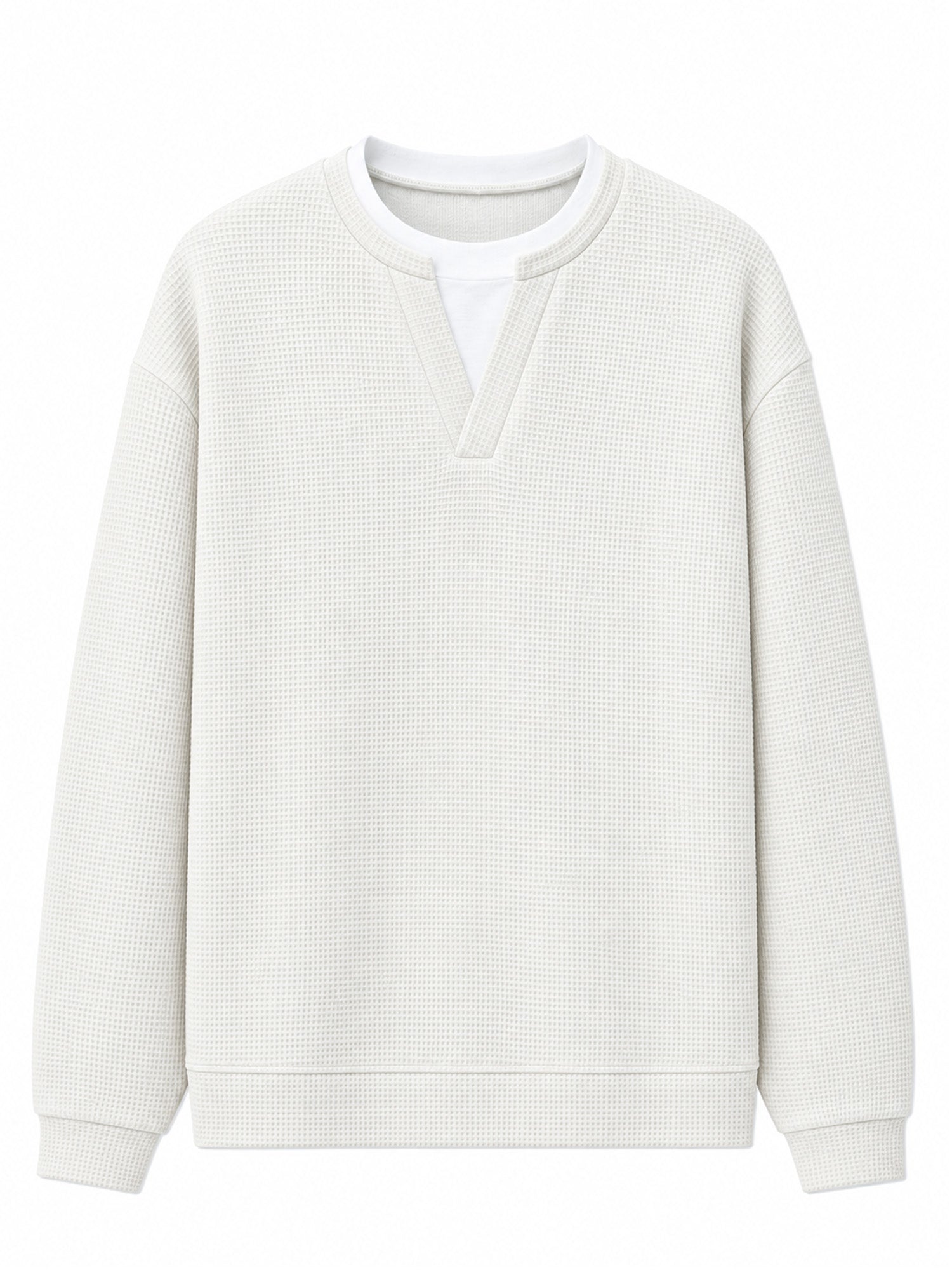 T-Shirt in Cotone Nido d'Ape |Design a Strati, Morbidezza e Stile Casual