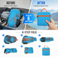 🏞️🎻 Zaino Pieghevole Impermeabile per Trekking & Campeggio 💧✨ – Ultraleggero, Antistrappo, 7 Tasche, Compatto come un Uovo 🥚 – Uomo & Donna 👟