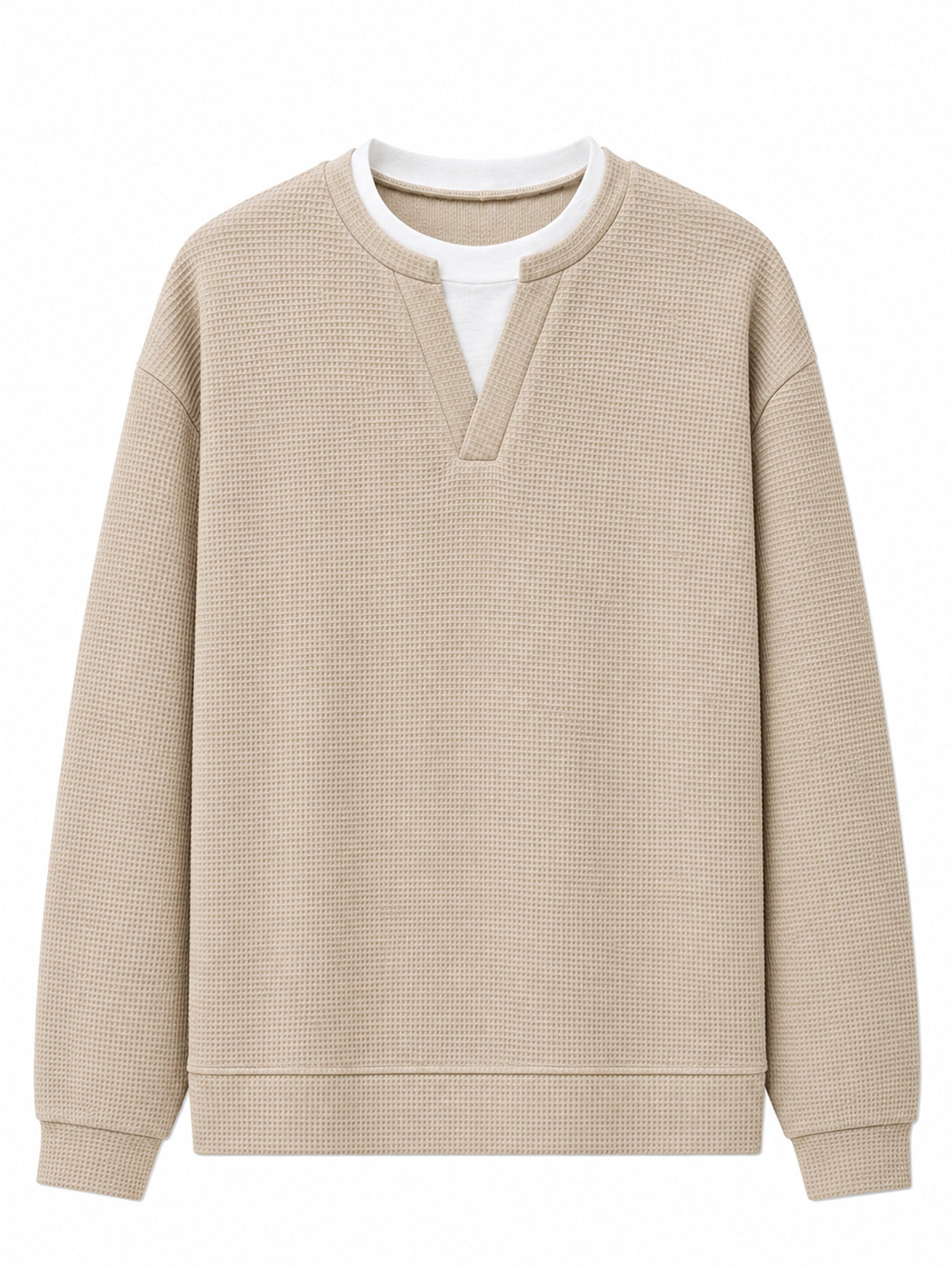 T-Shirt in Cotone Nido d'Ape |Design a Strati, Morbidezza e Stile Casual