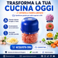 🔥 Ora al 50% di sconto! Libertà in Cucina! ✂️ Robot Tritatutto Ricaricabile con 6 Lame | Taglia Carne, Aglio e Verdure in 5 Secondi ⚡