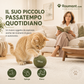 🐱🌿 PALLA GIGANTE DI ERBA GATTA NATURALE 10 cm – 50% DI SCONTO! Giocattolo da Masticare per Gatti, Interattivo alla Menta, Allevia lo Stress e Pulisce i Denti! 🧶✨