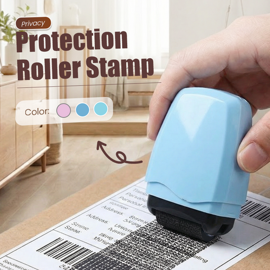 ⏳ Offerta a tempo limitato: -50% ⏰ Timbro a rullo per la protezione della privacy 👣