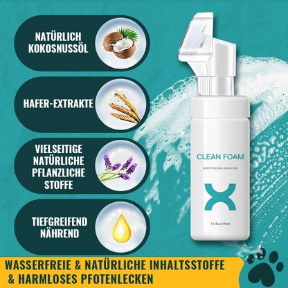 🐾🧼 Schiuma detergente per zampe di animali domestici 🐶🐱