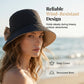 Super Offerta! Cappello da Sole Donna a Tesa Larga con Fiocco 🌟 Protezione Totale al 50% di Sconto!