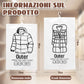 OFFERTA LIMITATA: 50% DI SCONTO-Borse Sottovuoto a Sospensione Salvaspazio