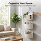 🧺 SCONTO DEL 50% A TEMPO LIMITATO! ✨ Organizer da parete – 3 ripiani, stile boho, salvaspazio 🏡