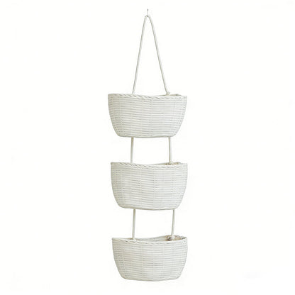🧺 SCONTO DEL 50% A TEMPO LIMITATO! ✨ Organizer da parete – 3 ripiani, stile boho, salvaspazio 🏡