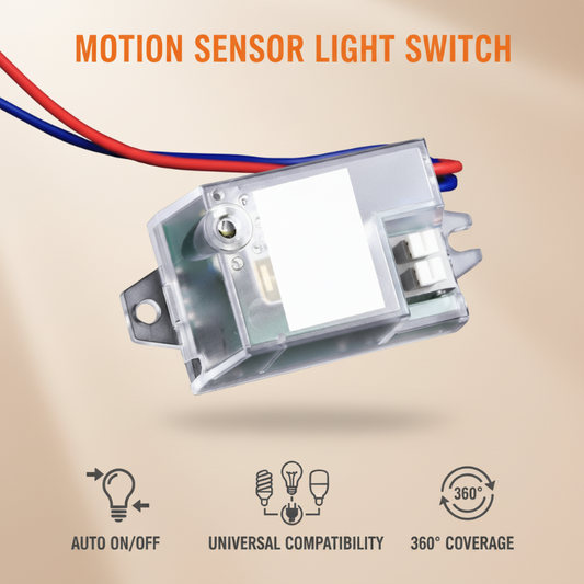 [-50% di Sconto]Interruttore Luce con Sensore di Movimento Integrato
