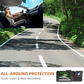 Pxcxu📸 3-Channel 1080P Dash Cam with WiFi🚗