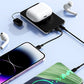 Caricabatterie portatile wireless magnetico 3 in 1 con supporto integrato