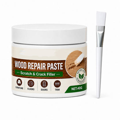 Pasta riparatrice per legno per mobili e pavimenti-Ora con il 50% di Sconto!
