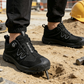 Scarpe antinfortunistiche da uomo con puntale in acciaio e sistema di allacciatura rotante