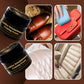 👜🎨 Kit completo per la verniciatura della pelle – rinnova e personalizza i tuoi accessori in pelle! ✨🖌️💪