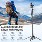 🎁 2026 NUOVI ARRIVI – 50% DI SCONTO! 💥 Treppiede Selfie Stick 2-in-1 a 4 Gambe per Telefono – Estensibile, Base Stabile e Compatto per Foto e Video Perfetti 📱✨