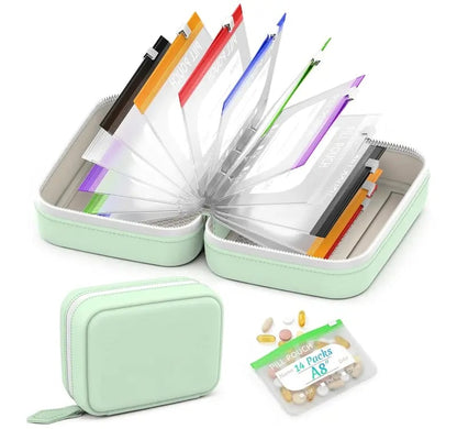 50% di Sconto! Set di Bustine Porta Pillole Impermeabili da Viaggio