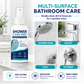 🚿 Spray Anticalcare ad Azione Rapida per Soffioni Doccia e Rubinetti – 50ml, Rimuove Depositi Minerali & Calcare – 1+1 Gratis ✨（副本）