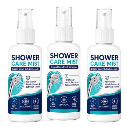 🚿 Spray Anticalcare ad Azione Rapida per Soffioni Doccia e Rubinetti – 50ml, Rimuove Depositi Minerali & Calcare – 1+1 Gratis ✨（副本）