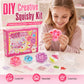 🔥🧁 30% DI SCONTO! 🐾 Kit squishy fai-da-te per bambini – Gelato fritto da modellare con design zampa di gatto! ✨🎨