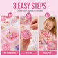 🔥🧁 30% DI SCONTO! 🐾 Kit squishy fai-da-te per bambini – Gelato fritto da modellare con design zampa di gatto! ✨🎨