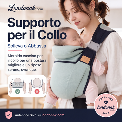 ⏳🔥OFFERTA LIMITATA DEL 50% DI SCONTO! ⏰👶 Marsupio per bambino traspirante 4 in 1 – 0-36 mesi, posizione anteriore/posteriore/rivolta verso l'interno/rivolta verso l'esterno – Comfort a mani libere per genitore e bambino! ✨