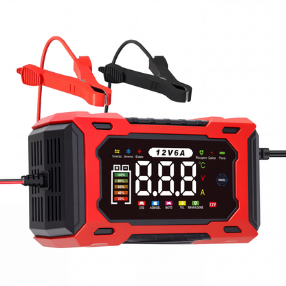 ⏰🔥OFFERTA PER PERIODO LIMITATO – 50% DI SCONTO! ⚡ Caricabatterie intelligente per auto 12 V 6 A con regolazione a impulsi: carica velocemente e in sicurezza e prolunga la durata della batteria! 🚗🔋
