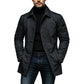 ⏰ Ultimo Giorno di Saldi – SCONTO 50% ✨Trench da uomo impermeabile di media lunghezza