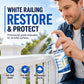 🛡️ Spray per la cura delle ringhiere bianche | Rinnovo della superficie