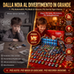 Set da gioco con garage per auto giocattolo pieghevole