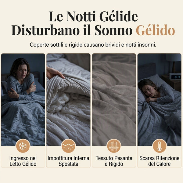 🛏️Piumino Invernale Double Face ️ | Lato Vellutato e Morbido Effetto ...
