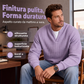 T-shirt a nido d'ape con comfort a strati