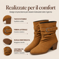 ⏰  Sconto del 50% di cambio stagione – qualità a metà prezzo! ✨Stivali Slouchy da Donna con Punt a Punta e Altezza Polpaccio