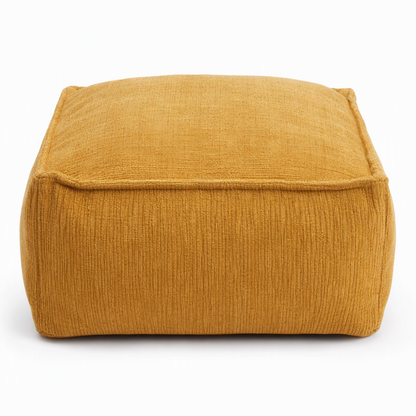 🧺Fodera per sgabello contenitore: riempibile con indumenti, portata 100 kg, cerniera larga, lavabile, 45x45x23 cm