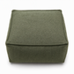 🧺Fodera per sgabello contenitore: riempibile con indumenti, portata 100 kg, cerniera larga, lavabile, 45x45x23 cm