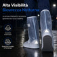 🌧️ Copristivali Impermeabili Alti da Pioggia 👢 Copriscarpe in PVC con Suola Antiscivolo 🛡️ Gambale 42cm e Strisce Riflettenti 🚶‍♂️ | per Moto, Bici e Pendolari 🚴 | Unisex 🥾