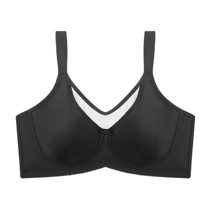 Reggiseno Elegante da Donna in Tulle Trasparente Coprente Taglie Forti