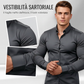 📢📢 SCONTO DEL 50%! ⏰ Camicie maschili monocolore con collo a revers e maniche lunghe