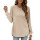 🍂Saldi autunnali: SCONTO DEL 50%🔥Maglie donna a maniche lunghe con fondo irregolare