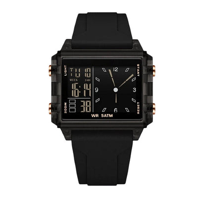 ⌚ ORA CON IL 50% DI SCONTO! 💧 Orologio digitale trasparente – resistente all’acqua fino a 50 m, display luminoso e visualizzazione ibrida – Lo stile incontra la funzionalità ✨