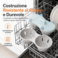 🍳⚡Pentola per uova in camicia a due scomparti per microonde | Cuocia rapidamente due uova in camicia⏱️
